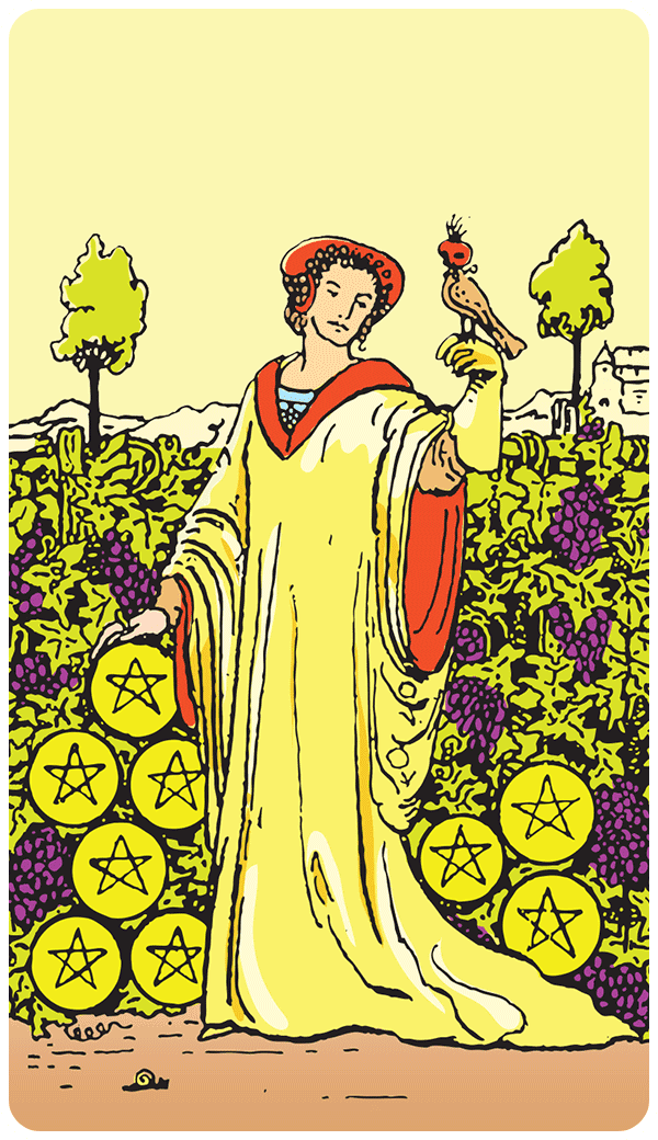 Money/Career tarot card